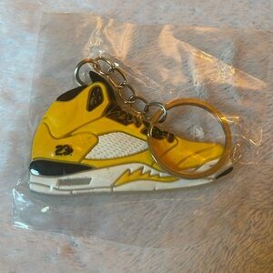 Sneaker Retro Shoe Nike basketball rubber mini Keychain new